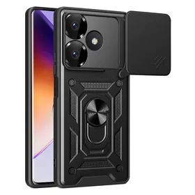 Defender Slide dėklas Xiaomi Redmi 13 4G / 13 5G juodas