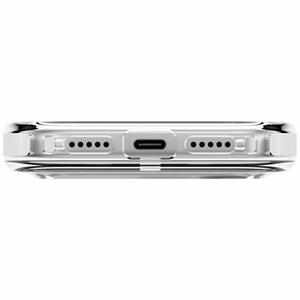 Uniq Combat Magclick Charging dėklas iPhone 18 Pro / 17 Pro – baltas