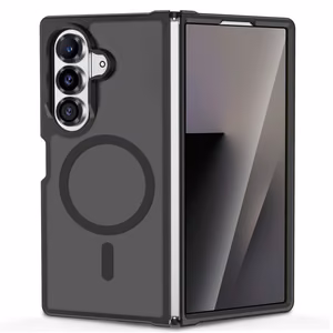 Tech-Protect Magmat MagSafe dėklas Samsung Galaxy Z Fold 7 / 8 Ultra, matinės juodos spalvos