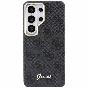 Guess dėklas 4G Script MagSafe skirtas Samsung Galaxy S26 Ultra juodas