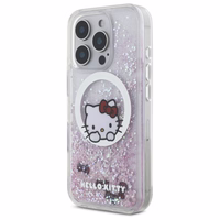 Hello Kitty Skystas Blizgesys Sweet Kitty Bows Magnetinis Dėklas iPhone 16 Pro Max - Baltas