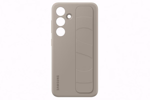GS921CUE dėklas su stovu ir laikikliu Samsung Galaxy S24, taupė