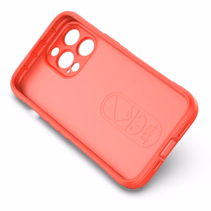Чехол Magic Shield для iPhone 13 Pro гибкий бронированный красный
