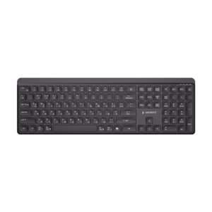 Gembird KB-WPS-03-CYRL Keyboard Wireless Cyrillic Bluetooth Black