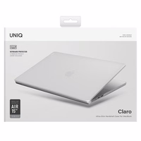 Uniq Claro MacBook Air 15'' dėklas (2023) - skaidrus