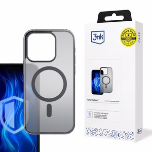 3mk Frosty MagCase dėklas iPhone 14 Pro Max - juodas