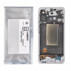 ServicePack LCD Ekranas SAMSUNG A56 5G A566B - pilka GH82-36829B