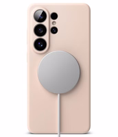 Ringke Silikoninis MagSafe Dėklas for Samsung Galaxy S26 Ultra - rožinis