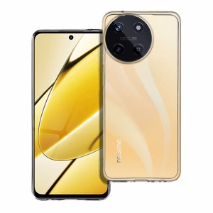 Dėklas telefonui REALME 11 4G (kameros apsauga) - skaidrus, 2 mm