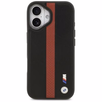 BMW M Perforated Stripe Logo Magnetinis dėklas iPhone 17 - raudonas