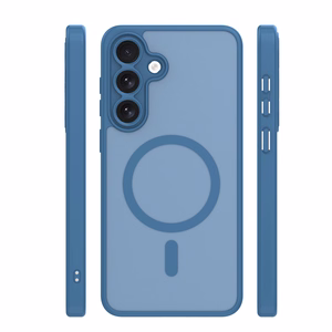 Mag Matt case for Samsung Galaxy S26 dark blue big hole