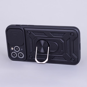 Defender Slide dėklas for Xiaomi Redmi 15 4G EU / 15 5G EU (171,08 x 82,05 x 8,55) juodas
