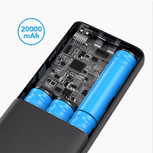 VEGER Išorinė baterija 20000 mAh PD QC3.0 5A 100W T100 (W2032C-100) juoda