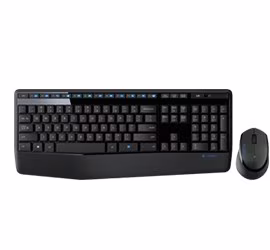 Logitech 920-006489 klaviatūra Pelė įskaityta Universalus Radijo dažnio belaidė QWERTY Anglų Juoda