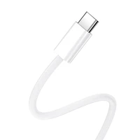 BWOO Kabelis USB-C - USB-C 1m 60W iPhone 15 BO-X284 baltas