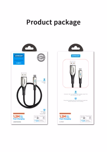 Greitojo įkrovimo laidas su "Micro USB" / 3A / 2 m "Joyroom S-M41" (juodas)