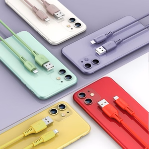 USB Кабель Baseus "Colorful" жёлтый Lightning 120cm