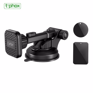 T-PHOX automobilinis laikiklis TH-05 prietaisų skydeliui, juodas