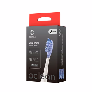 Oclean Ultra White šepetėlių galvutės 2 vnt. UW03 W02, baltos