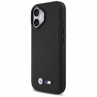 BMW M Quilted Logo MagSafe dėklas telefonui iPhone 17 - juodas