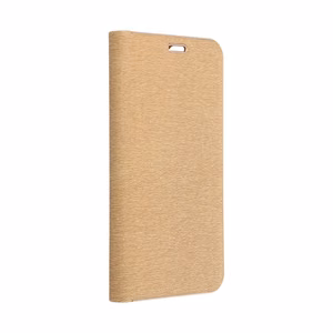 Atverčiamas dėklas Luna Book Gold Xiaomi Redmi 17 4G / 17 5G EU, auksinis