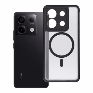 Case for Xiaomi Redmi Note 13 PRO 5G Full Matte Mag Cover compatible with MagSafe black