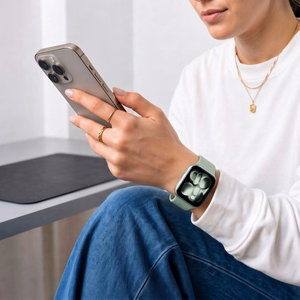 Силиконовый ремешок Tech-Protect для Apple Watch 40/41/42 мм, светло-зелёный
