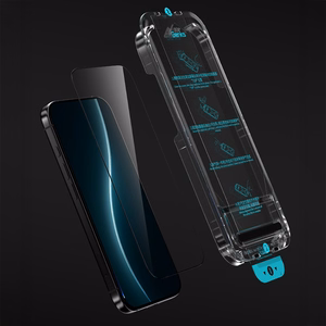 Benks Apsauginis stiklas Glass Warrior Safyro danga skirta iPhone 17 Pro - juodas