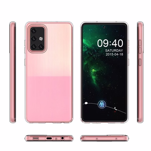 Gelinis dėklas telefonui Ultra Clear 0.5mm Samsung Galaxy A73 skaidrus