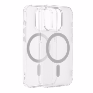 FROST MAG COVER dėklas telefonui, suderinamas su MagSafe, skirtas IPHONE 15 Pro, šerkšninė skaidri