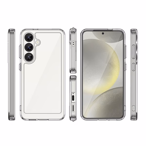 Kosminis dėklas su geliniu rėmu Google Pixel 10 Pro XL 5G - skaidrus