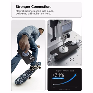 Spigen Thin Fit Mag MagSafe dėklas Samsung Galaxy S26 Ultra - juodas