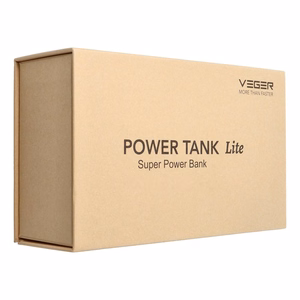 VEGER Išorinė baterija 50000 mAh PD QC3.0 5A 22,5W Tank Lite (W5001) juoda
