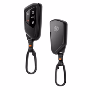 Juodas automobilio rakto pultelio dėklas Spigen VK100