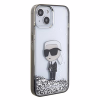 Karl Lagerfeld KLHCP15SLKKNSK dėklas telefonui iPhone 15 6.1" - skaidrus