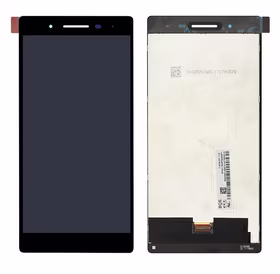 Ekranas Lenovo Tab 4 TB-7504F TV070HDM-TL9 su lietimui jautriu stikliuku (ruda jungtis) Black (Refurbished) ORG