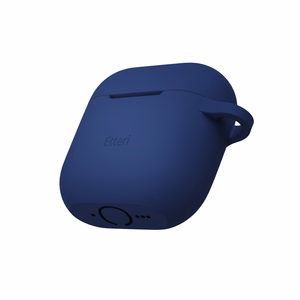 Etteri silikoninis dėklas, skirtas AirPods 4 tamsiai mėlynas