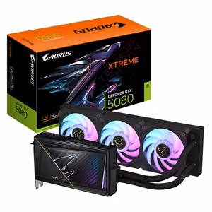 GIGABYTE AORUS GeForce RTX 5080 XTREME vaizdo plokštė