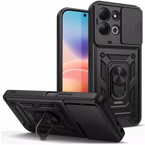 Tech-Protect CamShield Pro dėklas Xiaomi Redmi 17 4G / 5G, juodas