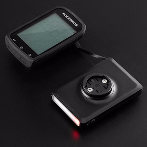 Rockbros JP008 priekinis dviračio žibintas su išorine baterija 5000mAh 150lm IPX6 - juodas
