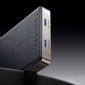 Joyroom JR-PBM08 Pro Powerbank 22.5W 10000mAh with Wireless Charging 2x USB-C - Titanium