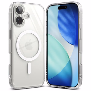 Ringke Fusion Magnetinis dėklas telefonui iPhone 17 - skaidrus