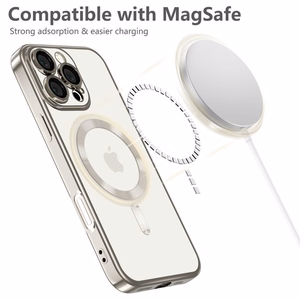 Tech-Protect MagFlex MagSafe Dėklas telefonui Samsung Galaxy S25 - skaidrus mėlynas