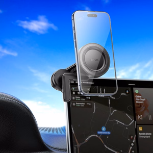 Automobilinis telefono laikiklis Hoco H57 MagSafe (car display) juodas