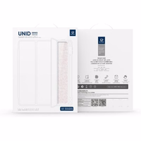 Dėklas Dux Ducis "Unid" skirtas Apple iPad Air 13 (2025) / Air 13 (2024) / iPad Pro 12.9 (2018 / 2020 / 2021 / 2022) rožinis