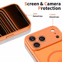 Tech-Protect BasicMag MagSafe dėklas iPhone 17 Pro oranžinis