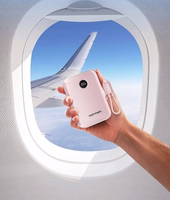 Vention išorinė baterija 20000mAh 2xUSB-C 1xUSB-A 22.5W juoda