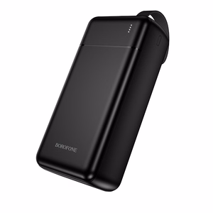 Borofone BJ88B Clever išorinė baterija 30000mAh 2xUSB juoda