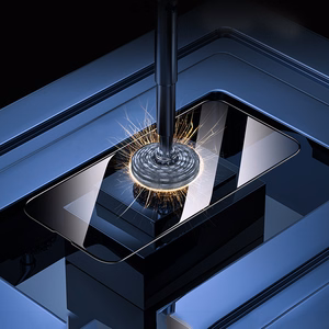 Borofone Apsauginis stiklas BF6 Diamond Armor Pilnas ekranas HD iPhone 15/16 - 10 vnt