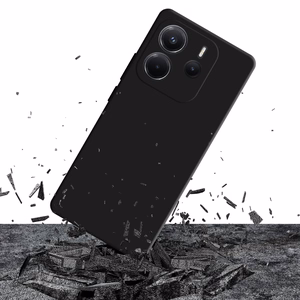 3mk Matt Case Pro dėklas telefonui Xiaomi Redmi Note 14 4G - matinės juodas